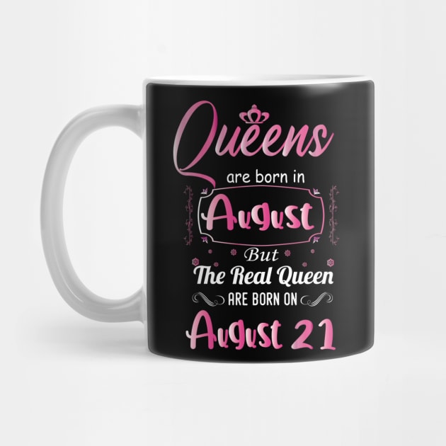 Queens are born in august - august birthday gift - august birthday - birthday gift for women, gifrls, daughter, girlfriend - queen birthday by Mosklis